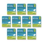 Liquidless Laundry Detergent Sheets, Free and Clear, 50 Sheets/Pack, 10 Packs/Carton