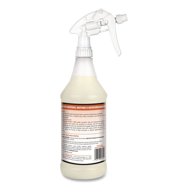 Pro Odor Control Ready-To-Use, Herbal, 32 oz Spray Bottle, 12/Carton