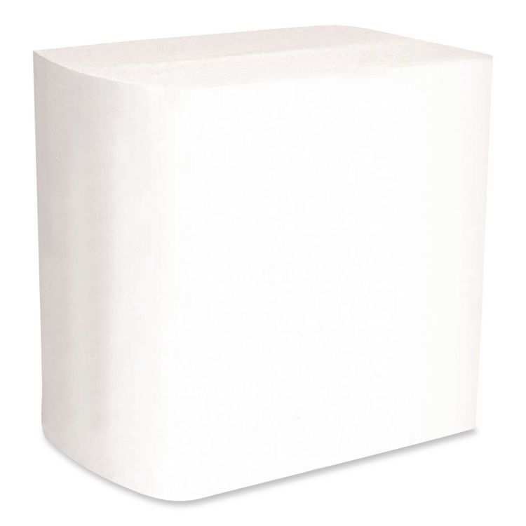 Interfold Napkins, 1-Ply, 8.8 x 6.3, White, 500/Pack, 12 Packs/Carton