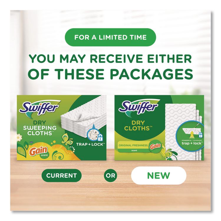 Dry Refill Cloths. 8 x 10.4, White, 32 Box, 4 Boxes/Carton