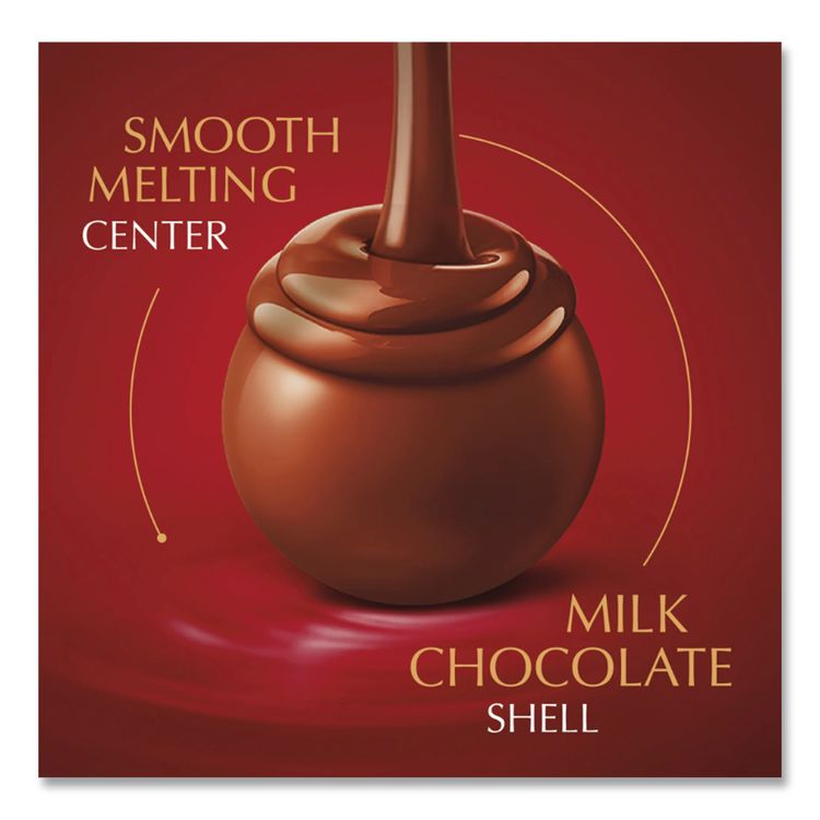 Lindor Milk Chocolate Truffles, 3.5 oz Bag, 3 Bags