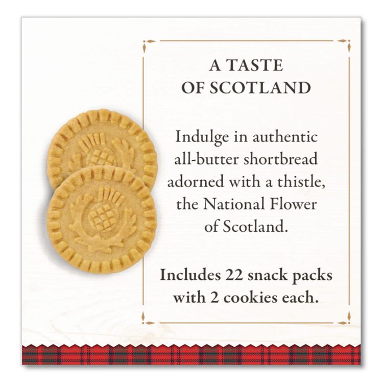 Shortbread Highlanders, 1.4 Oz, 18/box