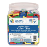 Square Color Tiles, Pre-K to K, 400 Pieces