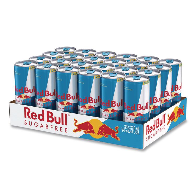Energy Drink, Sugar-Free, 8.4 Oz Can, 24/carton