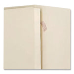Standard Side-Flap Classification Folder Dividers, Letter Size, Manila, 100/Box