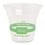 PLA Clear Cold Cups, 5 oz, Plastic, Clear, 2,000/Carton
