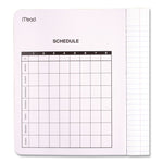 Square Deal Composition Book, 3-Subject, Wide/Legal Rule, Black Cover, (100) 9.75 x 7.5 Sheets, 12/Pack