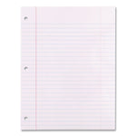Filler Paper, 3-Hole, 8 X 10.5, Wide/legal Rule, 200/pack