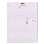 Filler Paper, 3-Hole, 8.5 X 11, College Rule, 200/pack