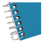 Wirebound Notebook, 2-Subject, Medium/College Rule, Randomly Assorted Cover Color, (80) 9.5 x 6 Sheets