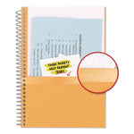 Wirebound Notebook, 2-Subject, Medium/College Rule, Randomly Assorted Cover Color, (80) 9.5 x 6 Sheets