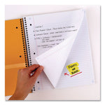 Wirebound Notebook, 1-Subject, Medium/College Rule, Assorted Cover Colors, (100) 11 x 8.5 Sheets, 6/Pack
