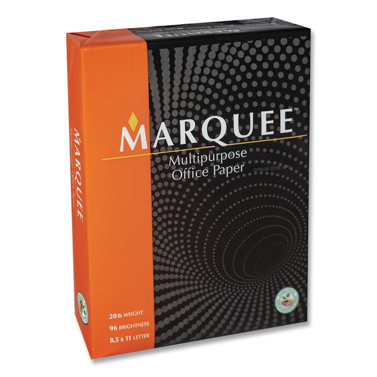 Office Paper, 96 Bright, 20 lb Bond, 8.5 x 11, White, 500 Sheets/Ream, 10 Reams/Carton, 40 Cartons/Pallet, 21 PLT/Truckload