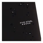 Wirebound Notebook, 1-Subject, Medium/College Rule, Black Cover, (100) 11 x 8.5 Sheets