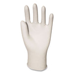 General-Purpose Latex Gloves, Powder-Free, X-Large, 4.4 mil Thick, 9.5" Long, Natural, 100/Box, 10 Boxes/Carton