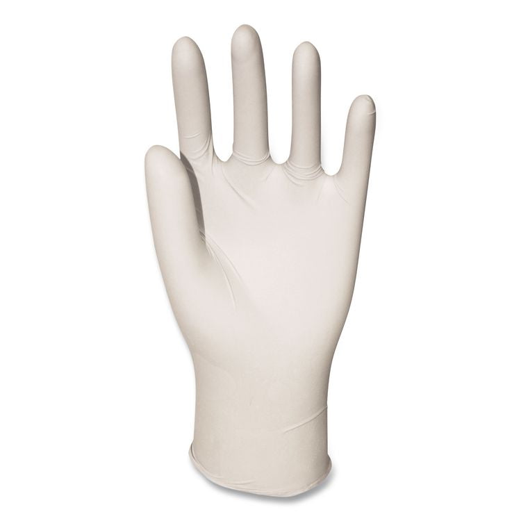 General-Purpose Latex Gloves, Powder-Free, X-Large, 4.4 mil Thick, 9.5" Long, Natural, 100/Box, 10 Boxes/Carton