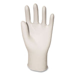 Powder-Free Synthetic Vinyl Gloves, Medium, 4 mil Thick, 9.5" Long, Cream, 100/Box, 10 Boxes/Carton