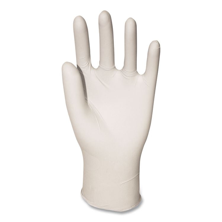 Powder-Free Synthetic Vinyl Gloves, Medium, 4 mil Thick, 9.5" Long, Cream, 100/Box, 10 Boxes/Carton