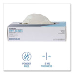 Powder-Free Synthetic Examination Vinyl Gloves, X-Large, 5 mil Thick, 9.5" Long, Cream, 100/Box, 10 Boxes/Carton