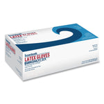 General-Purpose Latex Gloves, Powder-Free, X-Large, 4.4 mil Thick, 9.5" Long, Natural, 100/Box, 10 Boxes/Carton