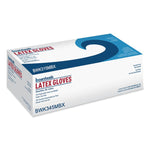 General-Purpose Latex Gloves, Powder-Free, Medium, 4.4 mil Thick, 9.5" Long, Natural, 100/Box, 10 Boxes/Carton