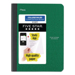 Composition Book, Medium/College Rule, Randomly Assorted Cover Color, (80) 9.75 x 7.5 Sheets