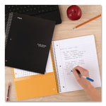 Wirebound Notebook, 1-Subject, Medium/College Rule, Assorted Cover Colors, (100) 11 x 8.5 Sheets, 3/Pack