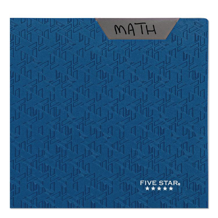 Two-Pocket Stay-Put Plastic Folder, 11 x 8.5, Assorted, 4/Pack