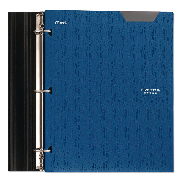 Two-Pocket Stay-Put Plastic Folder, 11 x 8.5, Assorted, 4/Pack