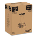 Recycled Content PCF Paper Hot Cups, ProPlanet Seal, 16 oz, White/Blue, 1,000/Carton
