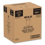 Recycled Content PCF Paper Hot Cups, ProPlanet Seal, 10 oz, White/Blue, 1,000/Carton