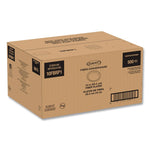 Compostable Molded Fiber Dinnerware, ProPlanet Seal, Plate, 10.2" dia, Natural, 500/Carton