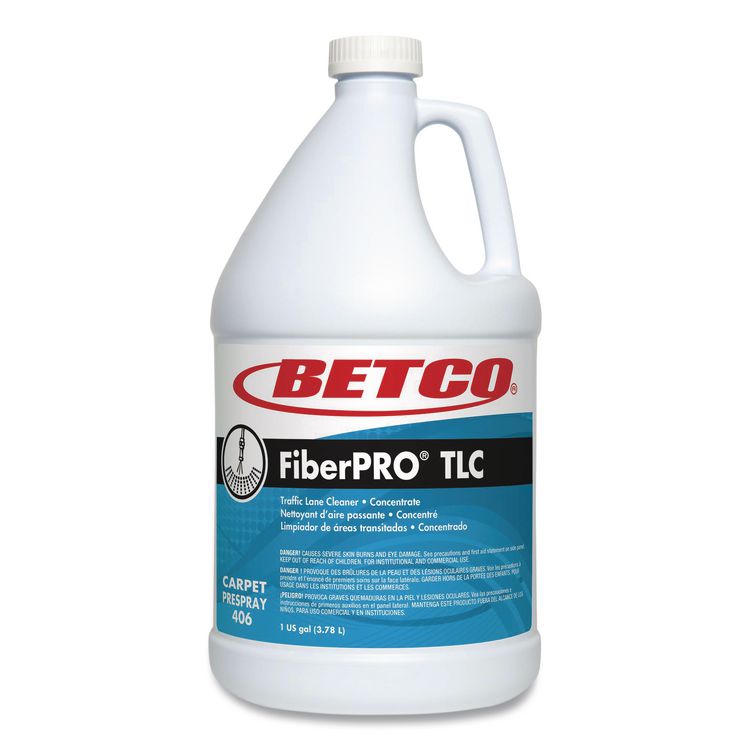 FiberPRO TLC, Pleasant Scent, 1 gal Bottle, 4/Carton