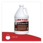 FiberPro Red 'N' Brown Out, 1 gal Bottle, 4/Carton