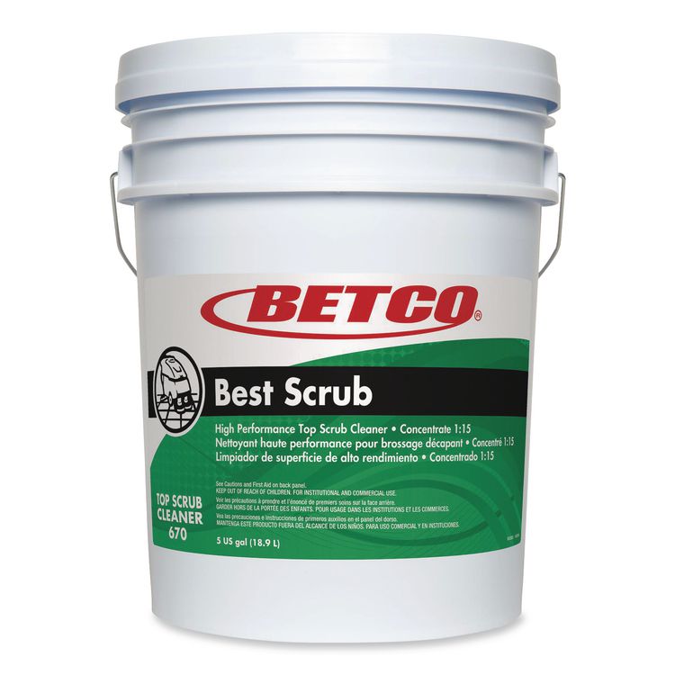 Daily Scrub SC Floor Cleaner, Pleasant Scent, 5 gal Pail