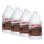 FiberPro Red 'N' Brown Out, 1 gal Bottle, 4/Carton
