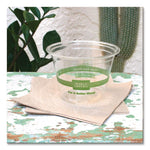 PLA Clear Cold Cups, 9 oz, Plastic, Clear, 1,000/Carton