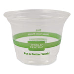 PLA Clear Cold Cups, 9 oz, Plastic, Clear, 1,000/Carton
