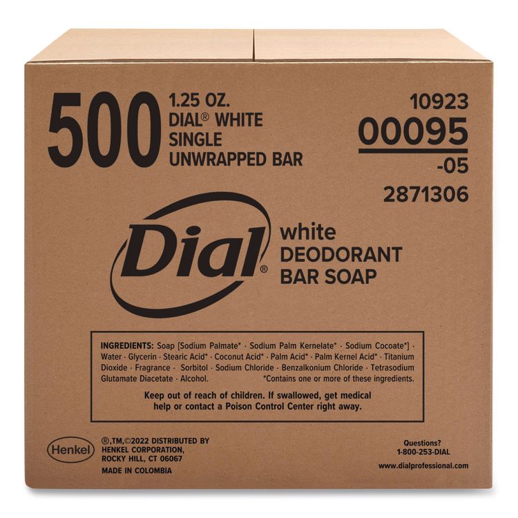 Antibacterial Deodorant Bar Soap, Floral Scent, 1.5 oz, 500/Carton