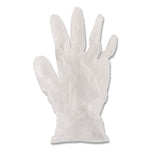 Exam Vinyl Gloves, Powder-Free, X-Large, 3.6 mil Thick, 13" Long, Clear, 100/Box