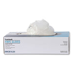 Exam Vinyl Gloves, Powder-Free, X-Large, 3.6 mil Thick, 13" Long, Clear, 100/Box