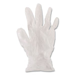 General Purpose Vinyl Gloves, Powder-Free, Medium, 2.6 mil Thick, 13" Long, Clear, 100/Box