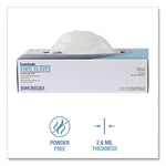 General Purpose Vinyl Gloves, Powder-Free, Small, 2.6 mil Thick, 9.5" Long, Clear, 100/Box