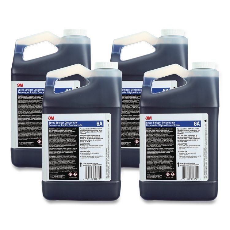 Speed Stripper Concentrate 6A, Mild Scent, 0.5 gal Bottle, 4/Carton
