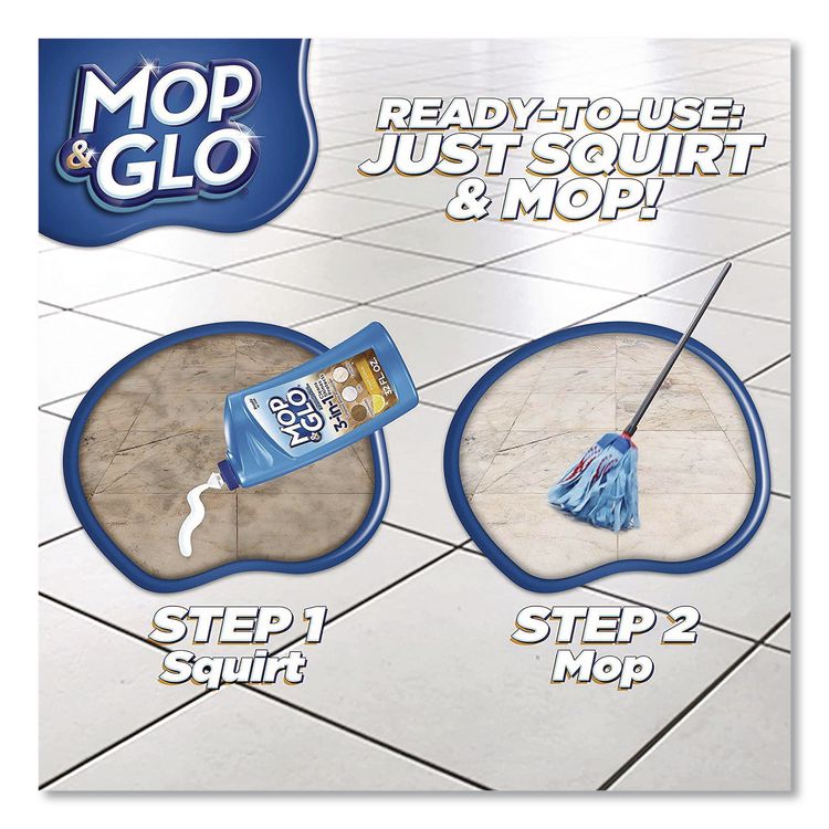 Ready to Use Multi-Surface Floor Cleaner, Fresh Citrus Scent, 32 oz Bottle, 4/Carton
