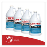 FiberPRO TLC, Pleasant Scent, 1 gal Bottle, 4/Carton