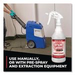 Pro Carpet Cleaner Ready-To-Use, 32 oz Spray Bottle, 12/Carton