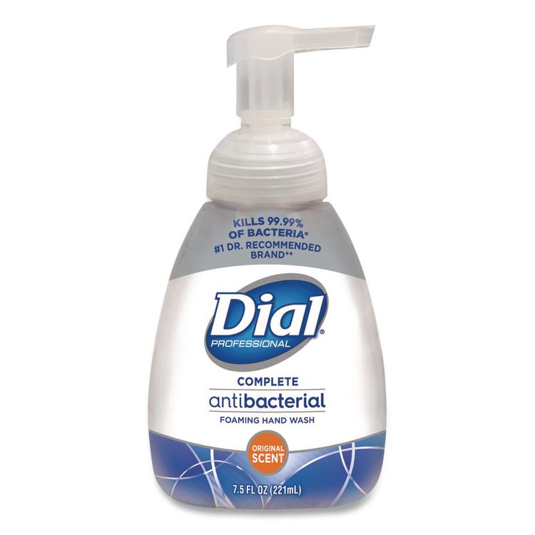 Antibacterial Foaming Hand Wash, Original Scent, 7.5 oz, 8/Carton