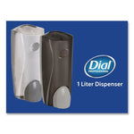 The Dial Dispenser, 1 L, 5.12 X 3.98 X 12.34, Ice, 6/carton