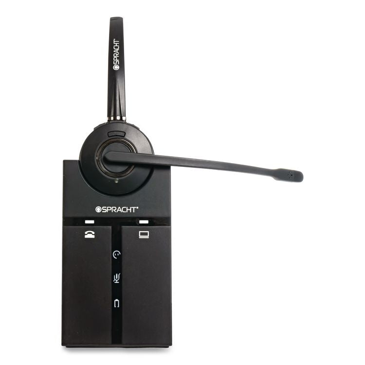 ZuM Maestro SPT-HS2020 Monaural Over The Head Headset, Black